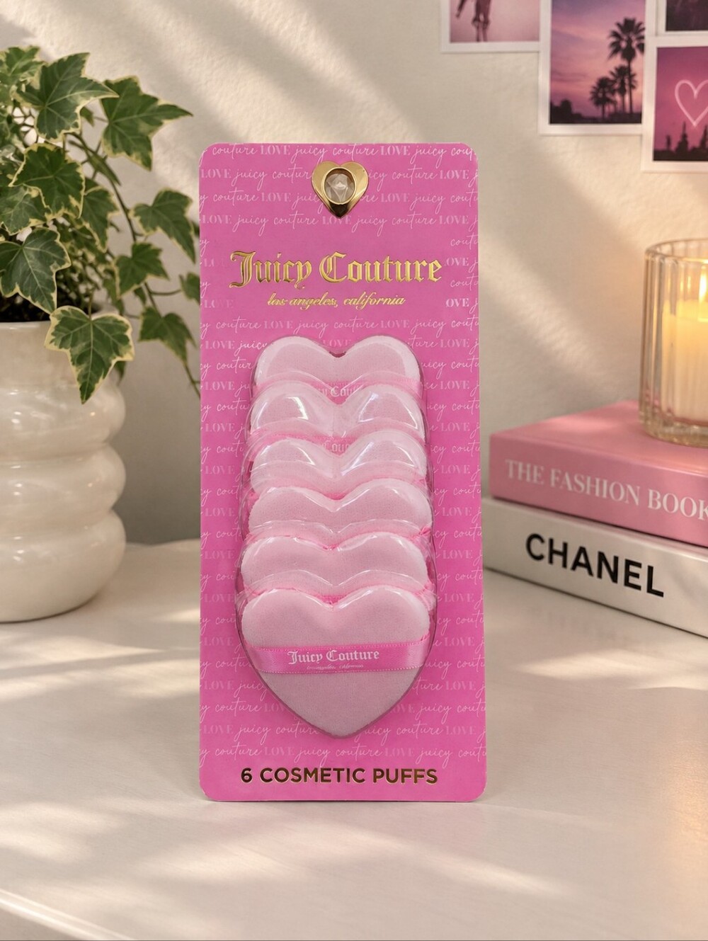 🌸 Juicy Couture Cosmetuc Puffs Set